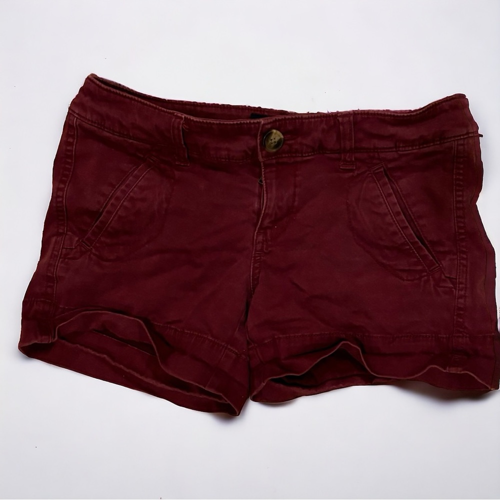 American Eagle Midi Rise Shorts - Size 2